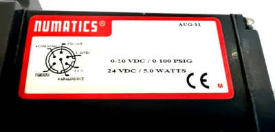 NEW NUMATICS E55I7T1CJ SOLENOID VALVE 24VDC 5.0 WATTS