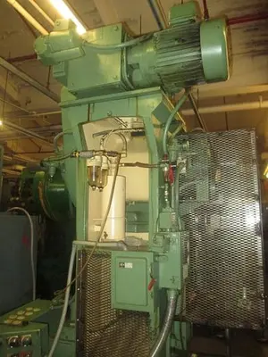 1687-230 Perkins 22 Ton HIGH SPEED Gap Frame, High Speed Flywheel  Power Press, Model 22-S