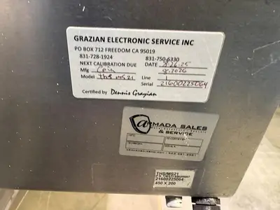 Used CEIA THS/M5 Metal Detectors California US | Machinery & Equipment #1287183