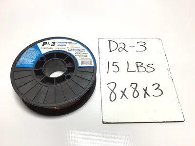 P3 64004180 ER70S-6 Professional Grade MIG Welding Wire 0.23″(0.6mm) 11lb(5kg) Carbon Steel
