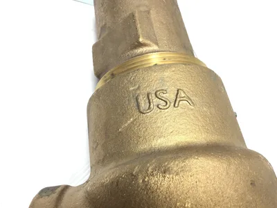 Apollo 511JHBZMX CC BRZ Body Brass Trim 2″ X 3″ Safety Relief Valve