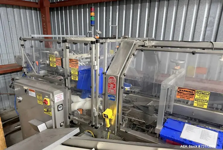 Used ADCO 12WA-120-E Cartoners Sleevers - Wraparound Sleevers Illinois US | Aaron Equipment #872109