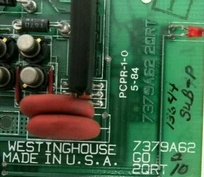 REFURBISHED WESTINGHOUSE 7379A62G02 ANALOG INPUT CARD 2QRT10
