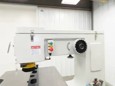 Cantek SR-750 Pneumatic Overarm Pin Router 29.5" Throat 7.5Hp 460V Motor