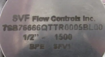 NEW SVF FLOW CONTROLS QS252C PNEUMATIC VALVE ACTUATOR 1/2"