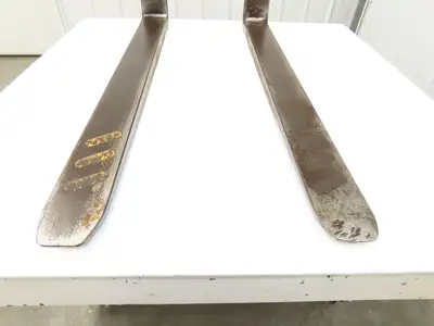 Crown 75324-3 4x42" Class 2 Steel Forklift Forks 16" Carriage 1-Pair 1500X24