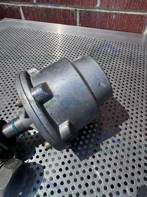 USED GEMU 514/40/D195 PNEUMATIC ANGLE SEAT VALVE, PST 4-10 180°C W/ 1 1/2" FITTING