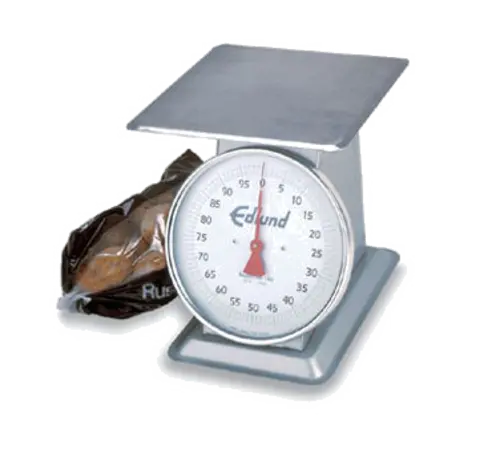 Edlund HD-100 Dial Type Receiving Scale w/ Sloped Face, Top Loading, Stainless