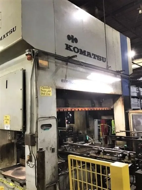 Used 1985 KOMATSU PRESSES KOMATSU E2P-300 PRESS Straight Side Presses | Alma Machinery #898815