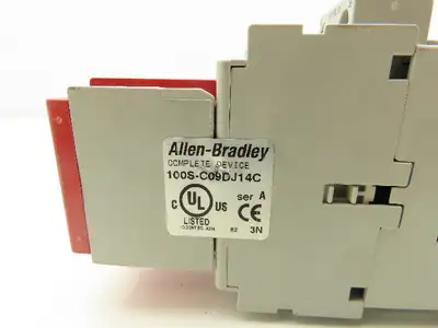 Allen Bradley 100-C09D*10A Contactor Guardmaster Contact  100S-C09DJ14C 24V Coil