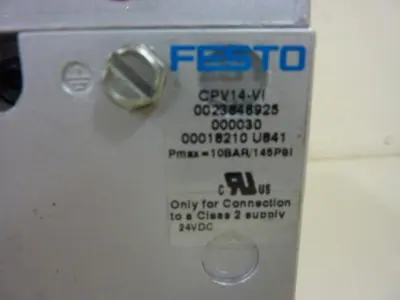 USED FESTO CPV14-GE-DIO1-8
