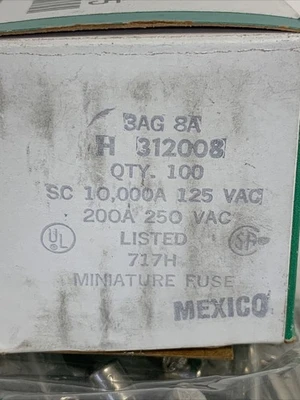 NEW LITTELFUSE 312008.H