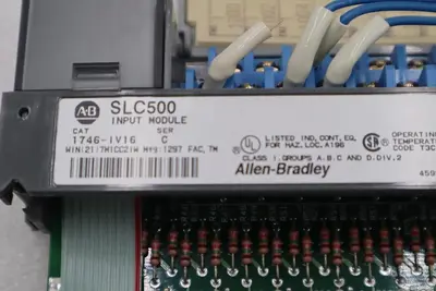 Allen Bradley 1746-IV16 SLC 500 SER C Input Module AB STOCK K-85-D