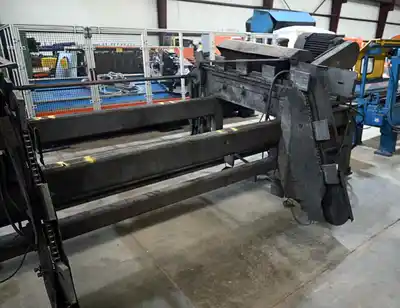 5” OD x 120″ Max. BURRMASTER Brush Deburring Machine