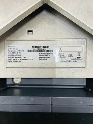 Mettler Toledo BCA-222-60U-1101-111 Parcel Scale w/ Bluetooth 150x0.05lb Refurbished