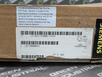 Siemens J31032-K2002-H454 Cockpit 15 Advanced Touch Interface Panel New NIB