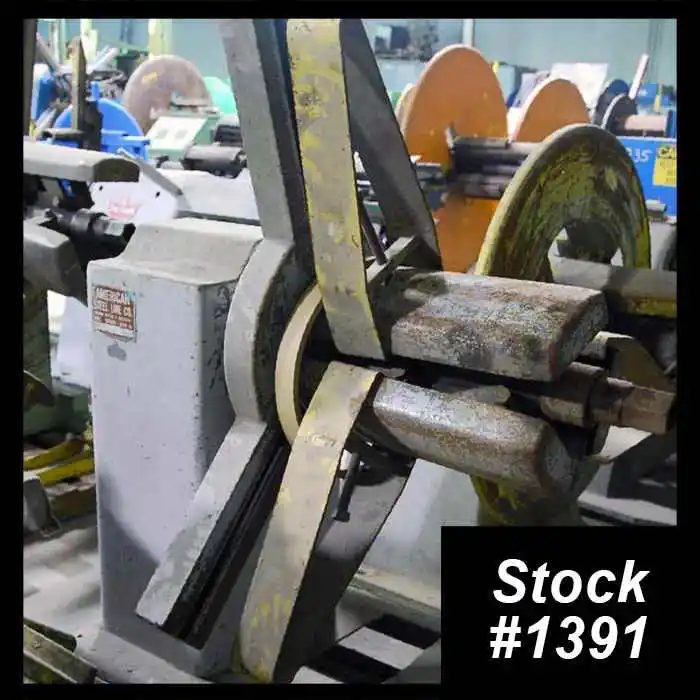 Used AMERICAN STEEL LINE 60 Centering Reels Ohio US | Universal Tube & Rollform Equipment Company #280126