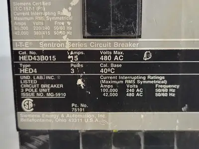 USED ITE HED43B015