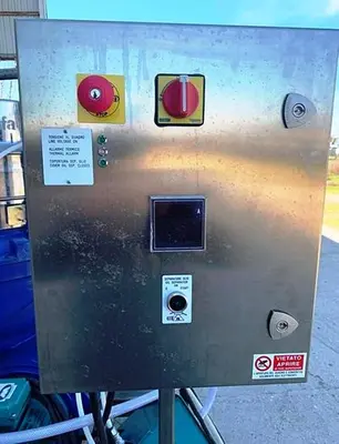 Alfa-Laval UVPX 507 AGT-14 olive oil purifier skid, 316SS.