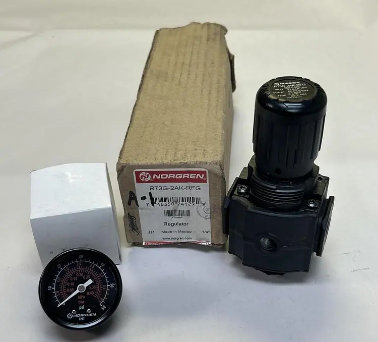 New | in-Stock NORGREN R73G-2AK-RFG Air Pressure Regulators Ohio US | Surplus Asset Holdings #1246195