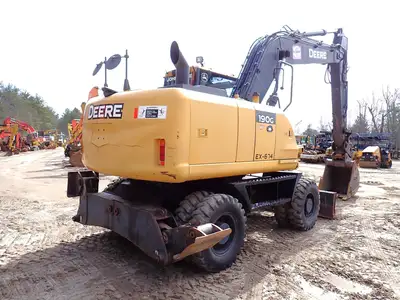 Used 2015 DEERE 190G W Wheel Excavators Massachusetts US | Brookside Equipment Sales #1422125