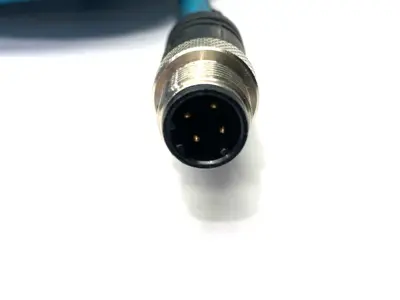 USED LUMBERG AUTOMATION DOUBLE-ENDED CORDSET M12 M TO M 900004049