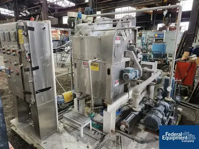 USED Komline Sanderson Komline-Sanderson Vacuum Drum Filter, S/S
