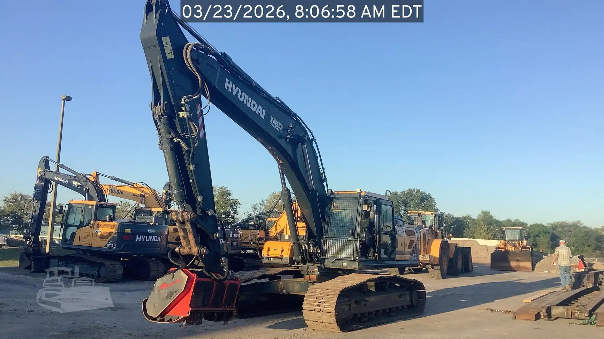 Used 2022 HYUNDAI HX380AL Excavators Florida US | National Equipment Dealers #1422454