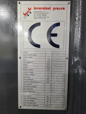 Used 2020 INVERNIZZI DMT2 Transfer Presses Michigan US | Midwest Press and Automation #1548848