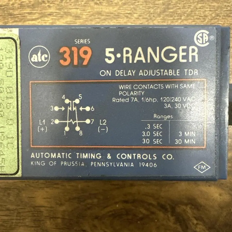 Used RANGER 0319D 016 Timers | Surplus Asset Holdings #1226592