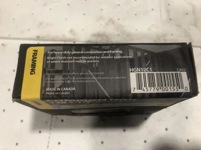 Huttig-Grip 3-1/4 in Framing Common Nail 12d Size, Bright Finish 1 lb 63 pcs