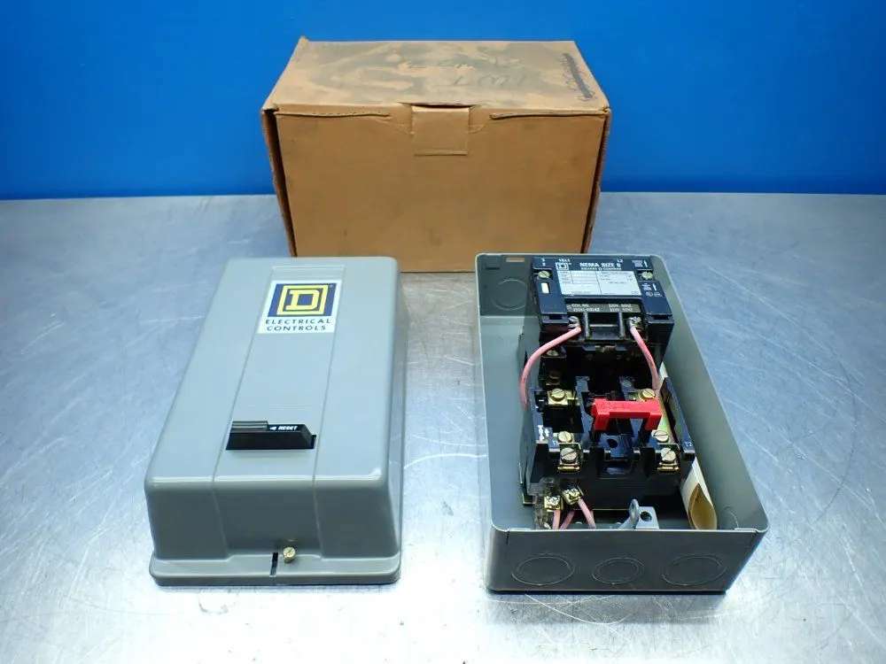 New | in-Stock SQUARE D 8536 SBG1 Starters | HGR 24 #748119