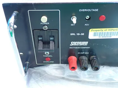 Used SORENSEN POWER SUPPLIES SRL1050 DC Power Supplies Ohio US | HGR 24 #941888