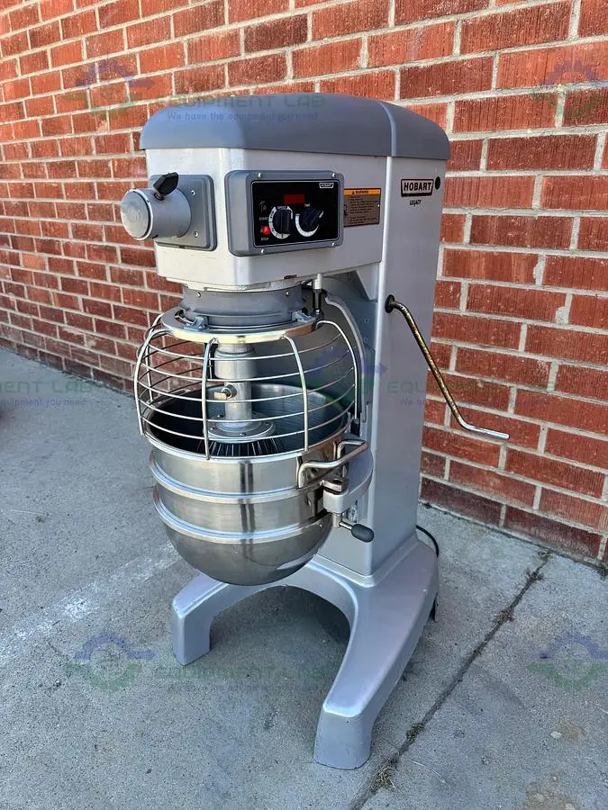 USED HOBART LEGACY HL300 PLANETARY FLOOR MIXER W/ BRAND NEW BOWL 30 QT, 3/4 HP, 120V