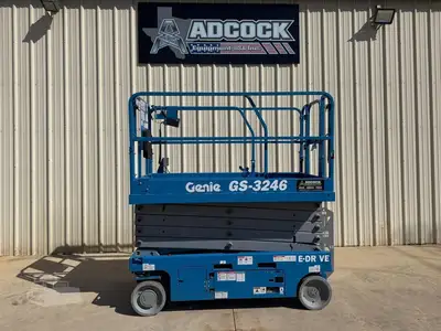 Used 2025 GENIE GS3246 Scissor Lifters Texas US | Adcock Equipment USA #1519448