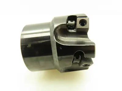 Antech Tool SMC2505-13983 Indexable Face Mill 6-Insert Cutter 2.5" OD RH 1" Bore
