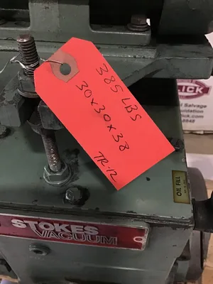 Stokes Microvac 148-10 Vacuum Pump with Baldor Motor  2HP 3PH