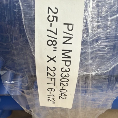 New Endless Conveyor Belt With Sidewall MP3302-042 25-7/8" X 22' 6-1/2" Warranty