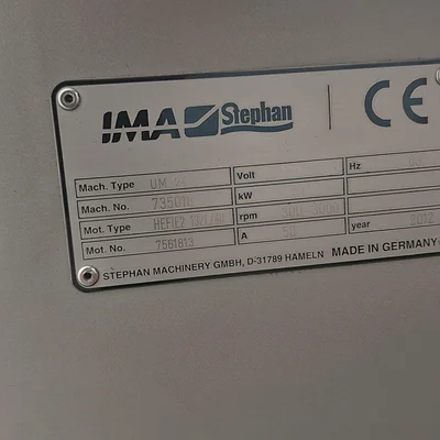 Stephan Mixer IMA with Vacuum Model UM 24E 220 volts # 704967