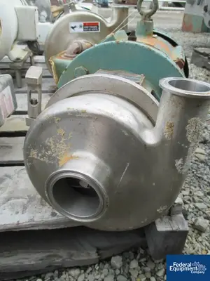 USED Tri-Clover 2" x 1.5" Tri-Clover Centrifugal Pump, S/S, 5 HP