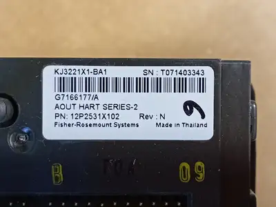 Used FISHER-ROSEMOUNT SYSTEMS KJ3221X1-BA1 Misc Electrical & Power Parts British Columbia CA | Lenmark #1439317