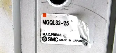 USED SMC MGQL32-25 COMPACT GUIDE CYLINDER MGQL3225