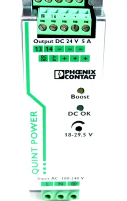 NEW PHOENIX CONTACT QUINT-PS/1AC/24DC/5 POWER SUPPLY 2866750 QUINTPS1AC24DC5