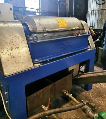 Alfa-Laval UVNX 314B-11G tricanter centrifuge, 316SS.