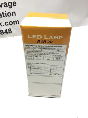 Bulbrite T-Type LED Lamp Par 20 E26 PAR20-RGB6X1-88 Dimmable
