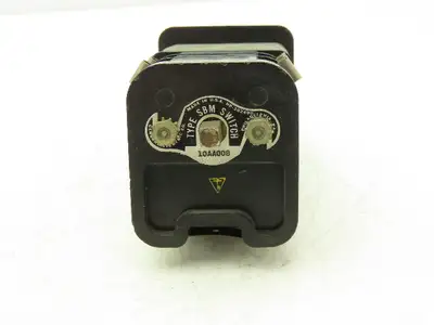 General Electric 10AA008 SBM Switch Rotary Control 3 Position Ammeter Transfer