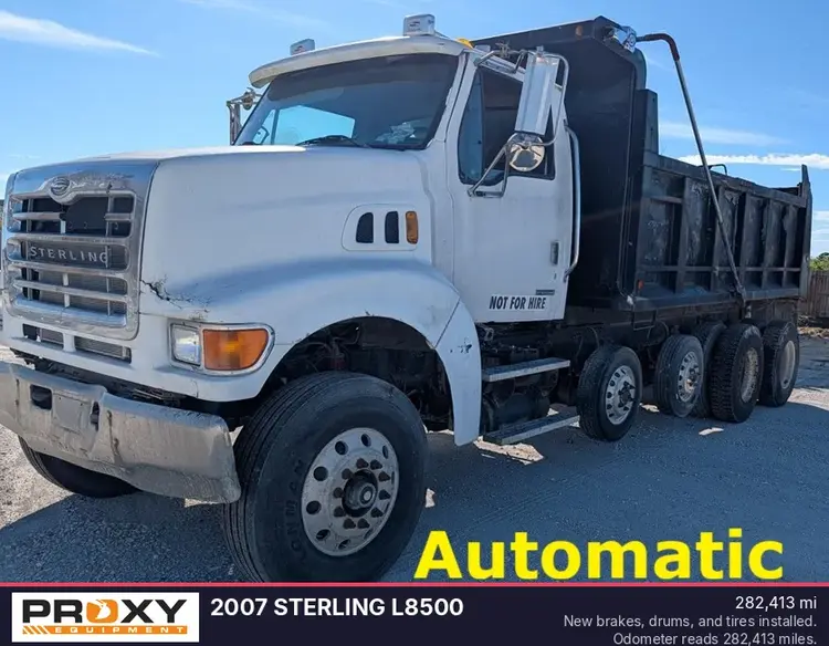 Used 2007 STERLING L8500 Dump trucks Louisiana US | Proxy Equipment #1379818