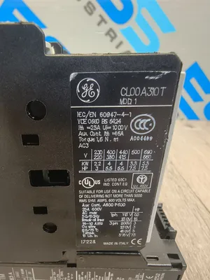 Used GENERAL ELECTRIC CL00A310T PLC Contactors South Carolina US | ESS Industrial Equipment Sales #1260183