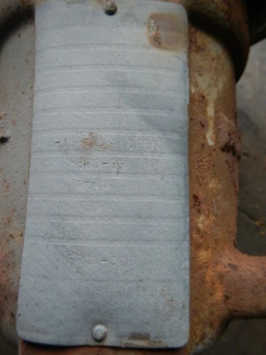 Honeywell 1" 316 Stainless Steel Control Valve