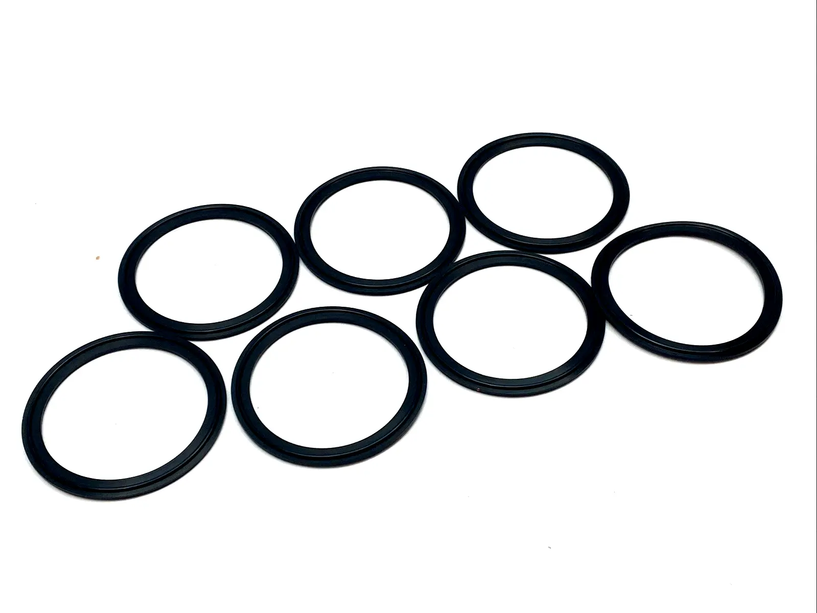 USED DIXON SANITARY PIPE GASKET LOT OF 7